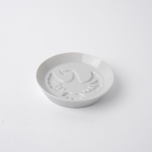 Sauce Dish Silhouette Crane - Image 2