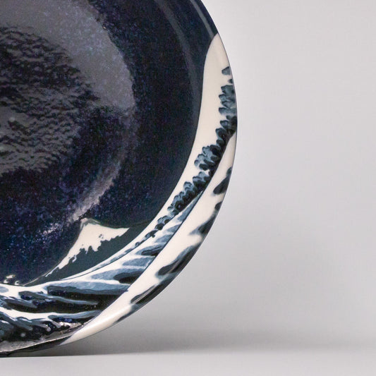 Rice Bowl 15cm Hokusai Great Wave Design - Image 2