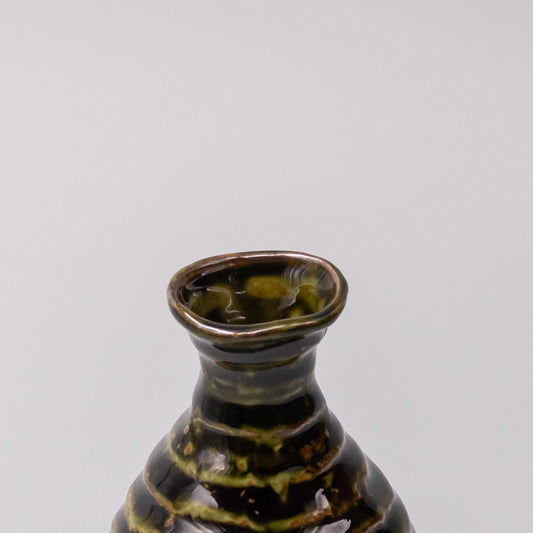Sake Jug 180ml Sage Brown Glaze - Image 2