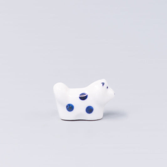 Chopstick Rest Shiba Dog White Navy - Image 2