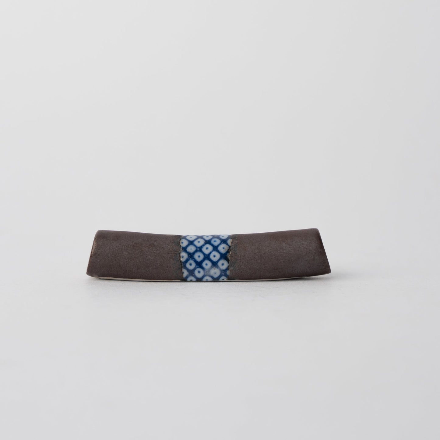 Chopstick Rest Cylinder Shibori Black - Image 3