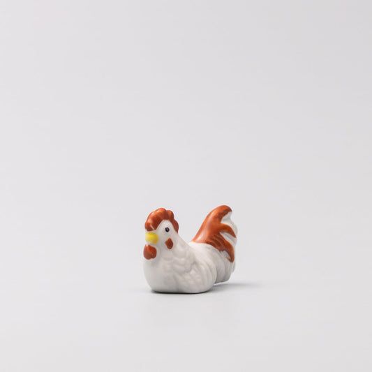 Chopstick Rest White and Red Rooster - Image 2