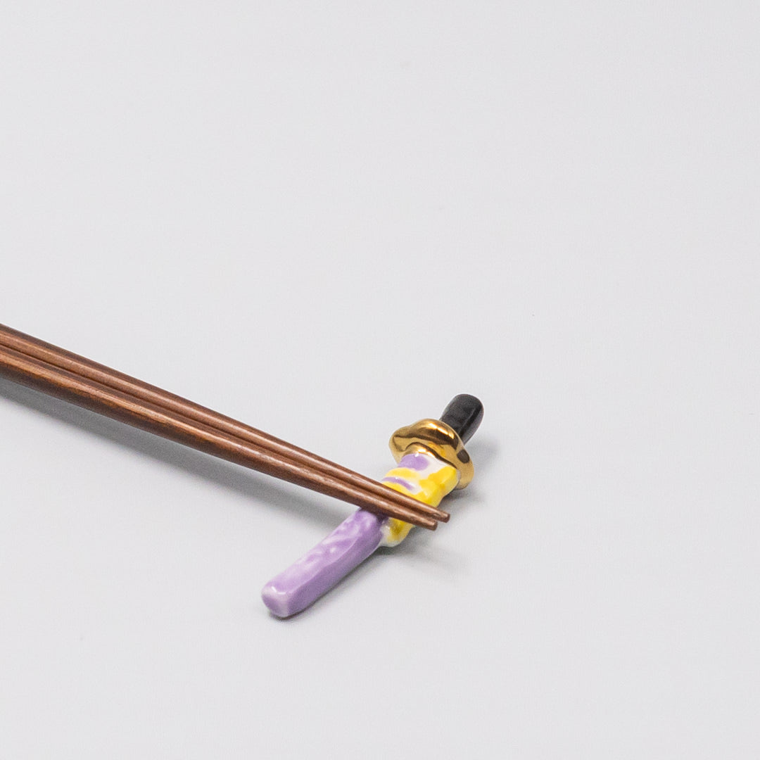 Chopstick Rest Purple Sword - Image 4