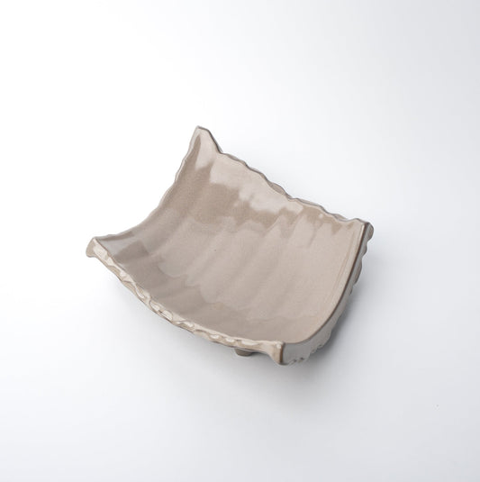 Sushi Plate Swept Side 26cm Dune Glaze - Image 2