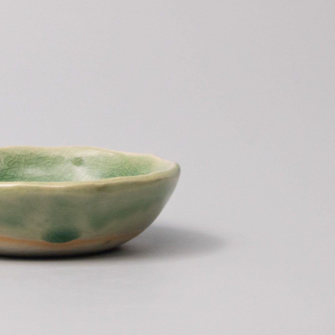 Sauce Dish 9cm Amane Emerald Glaze - Image 4