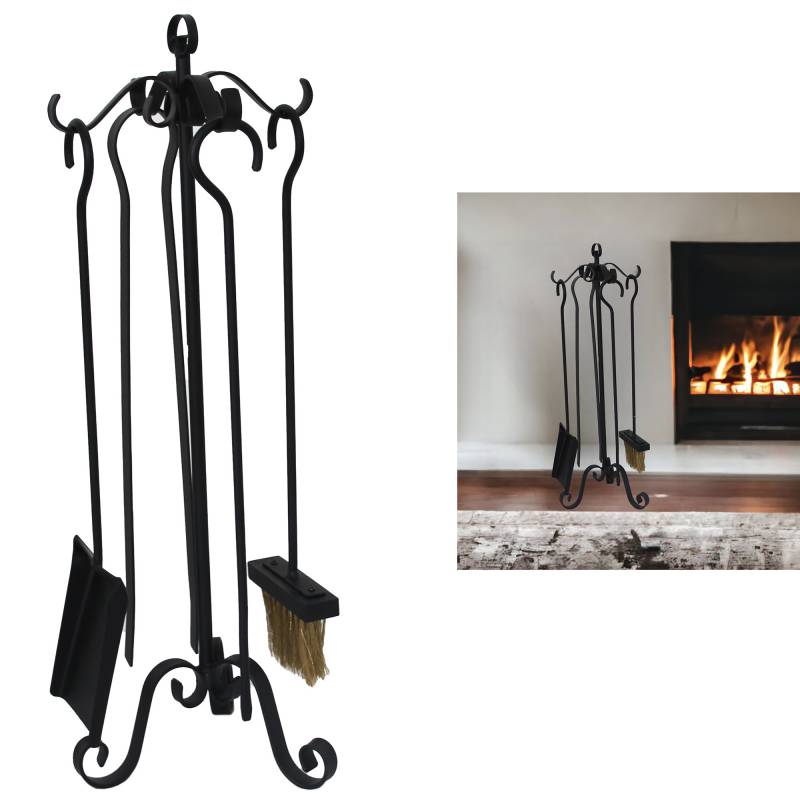 Barry Fire Place Tool Set 19x54cm - Image 2