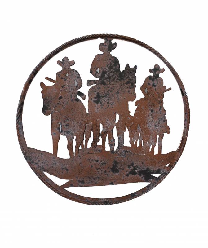 Wild West Wall Art 60cm