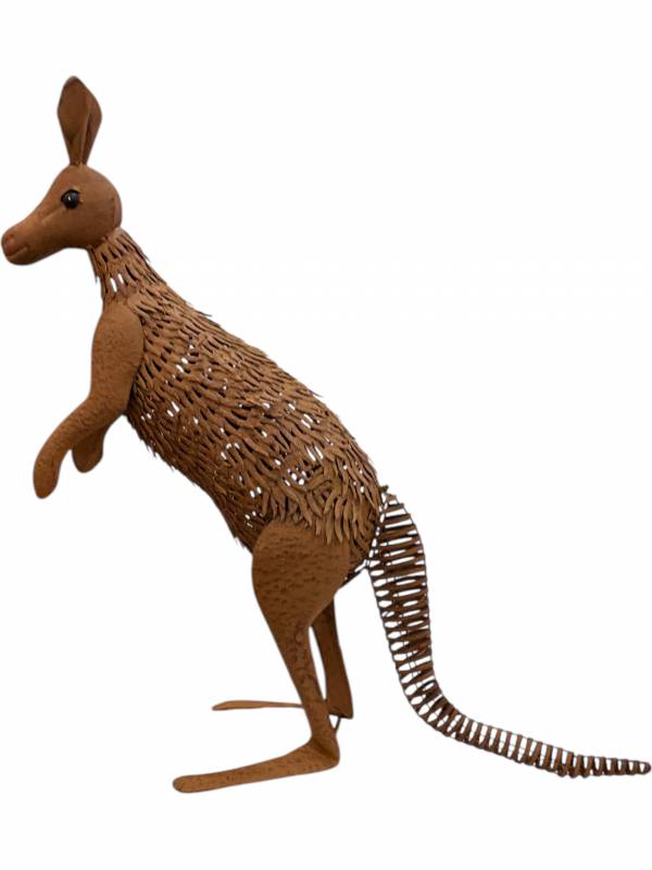Large Kangaroo Garden Statue 101cm - Image 4