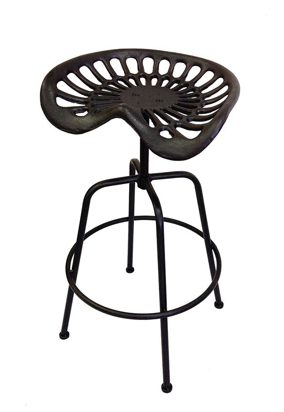 Set 2 Cast Iron Tractor Seat 71cm