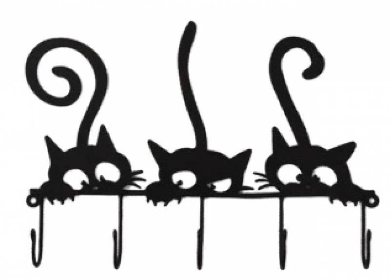 Crazy Cat Metal Hook 21cm