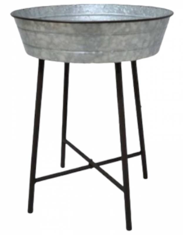 Champagne Bucket Metal Planter 45cm