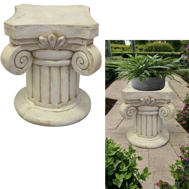 Set 2 Roman Pillar Plant Stand 30x37cm - Image 2