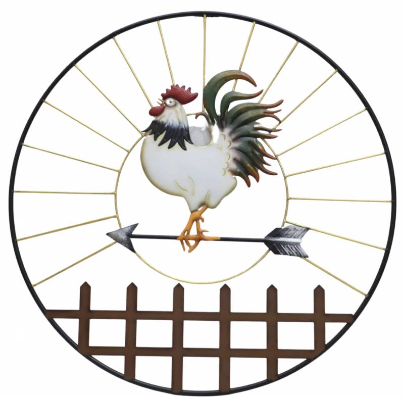 Set 2 Richard Rooster Wall Art 71cm