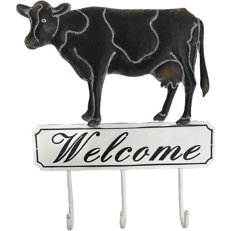 Kings Cow Wall Hook 38cm