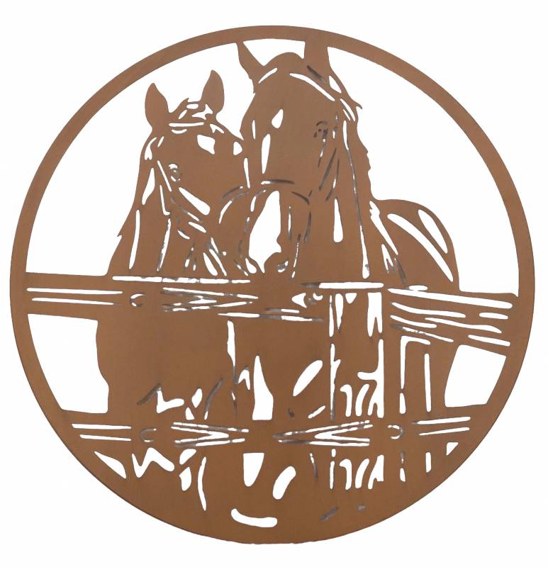 Milly & May Horse Wall Art 60cm