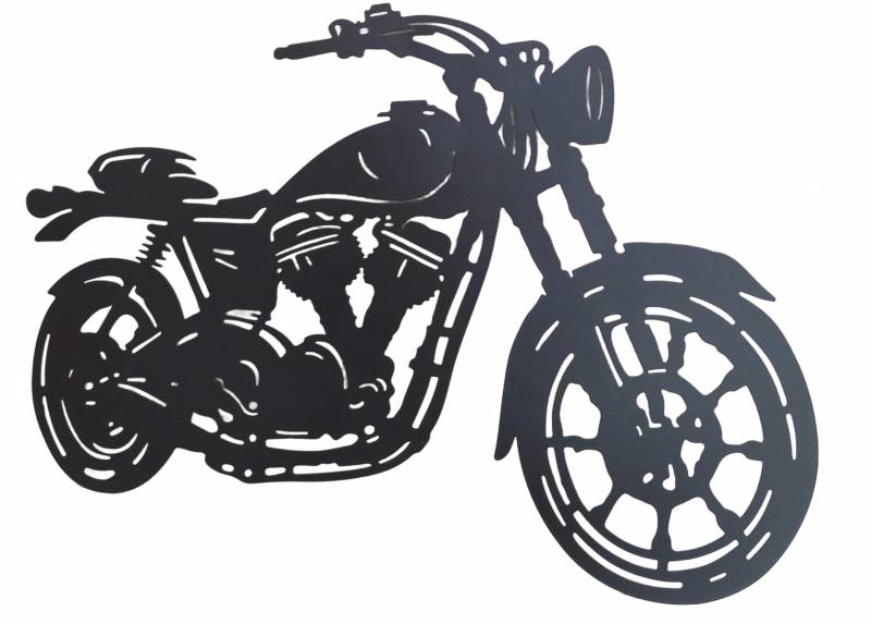 Motorbike Wall Art 41cm