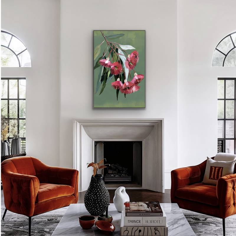 Gum Nut Framed Canvas 120cm - Image 4