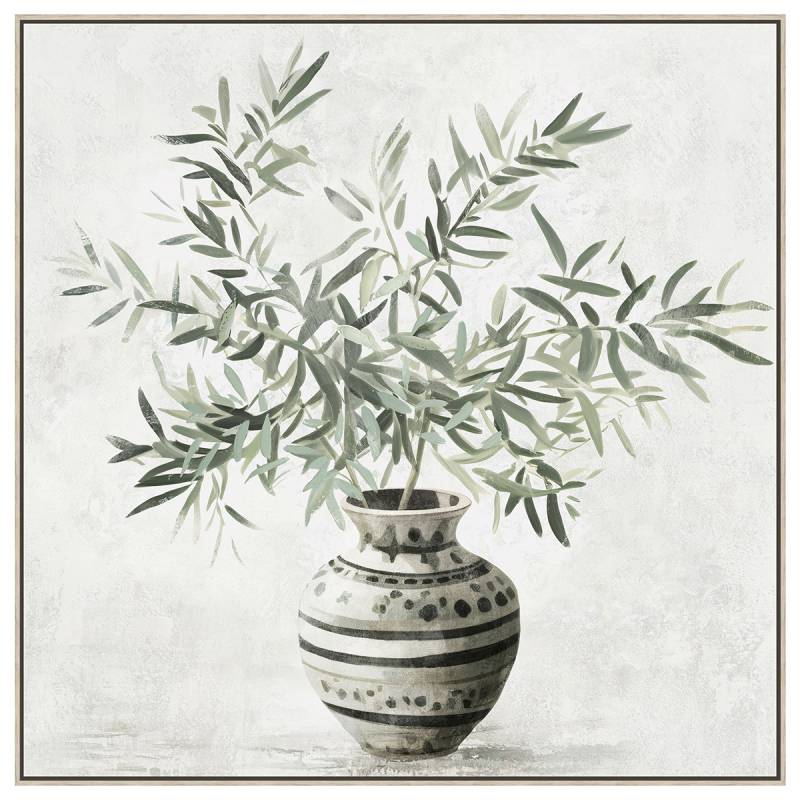 Olive Tree Framed Canvas 80cm