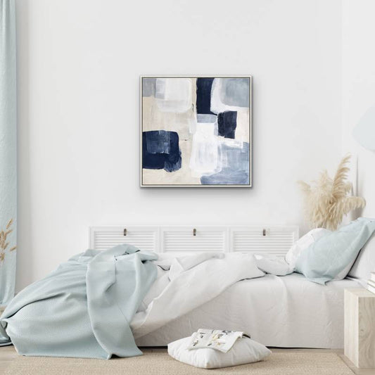 Blue Escape A Framed Artwork 80cm - Image 2