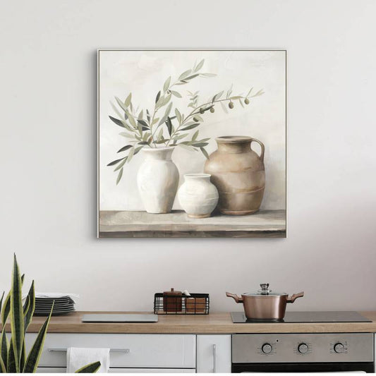 Olives & Urn Artwork 80cm - Image 2