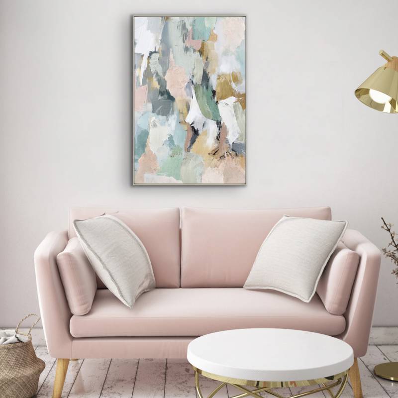 Serenity Artwork Framed Wall Art 80cm - Image 4