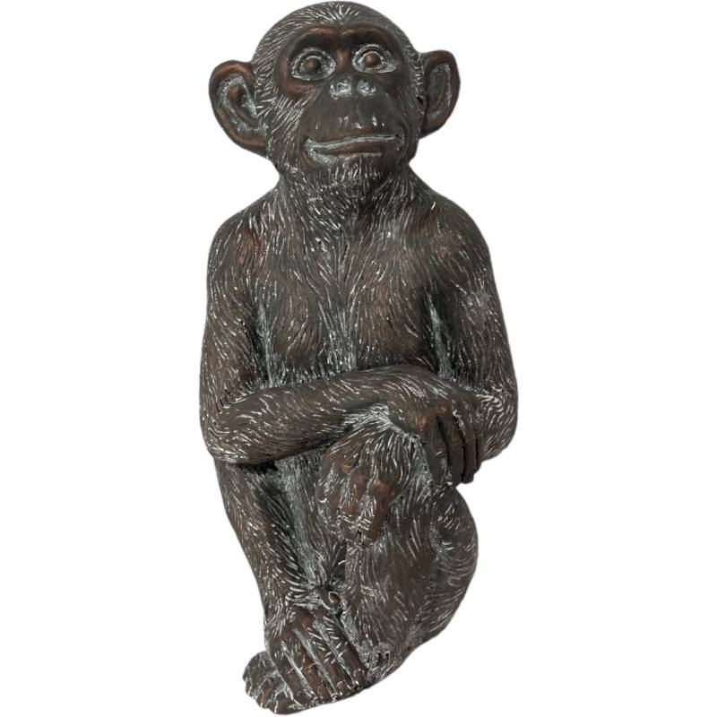 Happy Sitting Monkey Statue 54cm