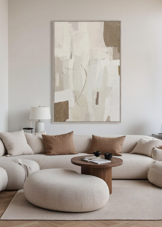 Setting The Scene Tonal Artwork 120cm - Image 2