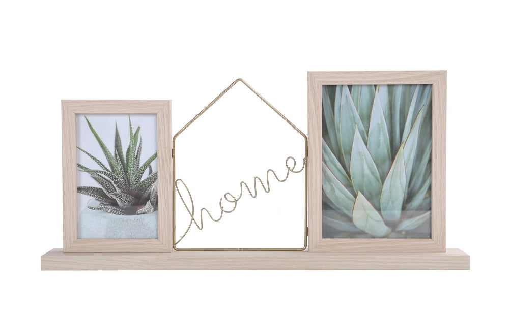 Home Memories w/ Glass Front Photo Frame 46cm