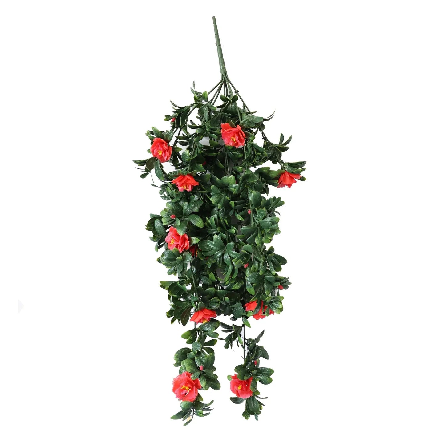 Hanging Red Rose Stem UV Resistant 85cm - Image 2
