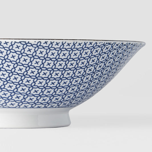 Bowl in a Gift Box 25cm Geo Flower Design - Image 2