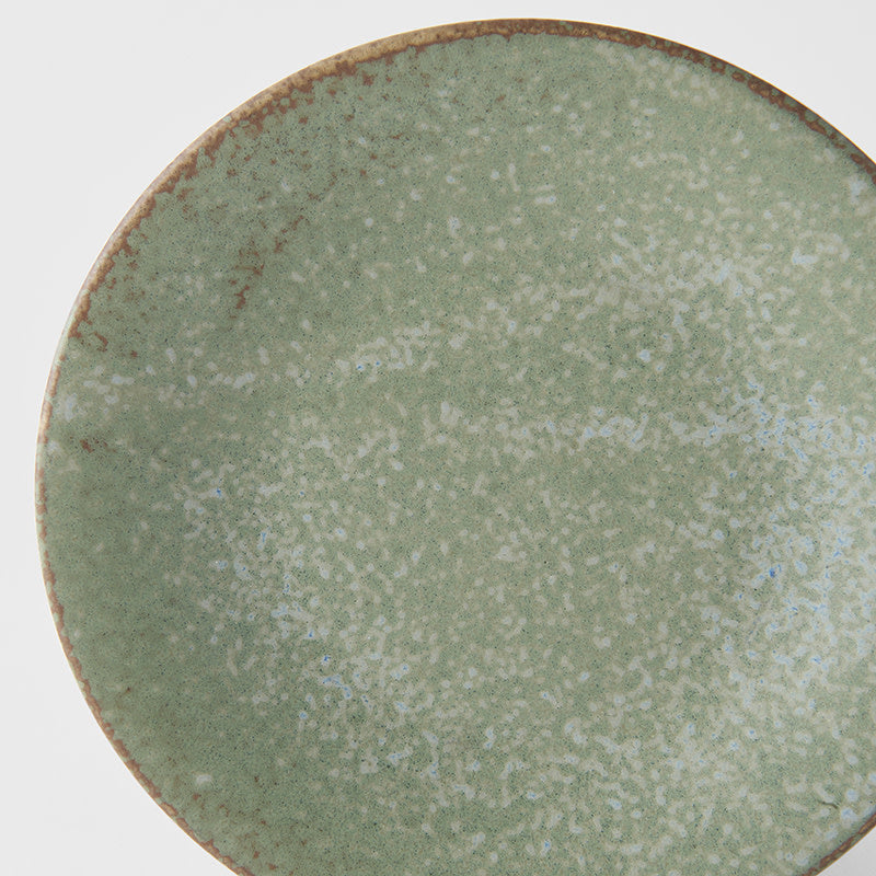 Tapas Plate 17cm Green Fade Glaze - Image 5