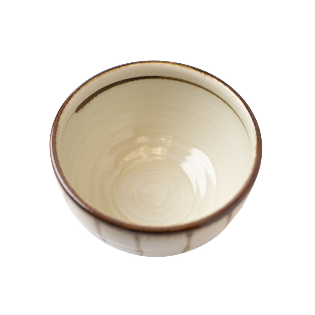 Udon Bowl 16cm Cream Bisque Glaze - Image 4