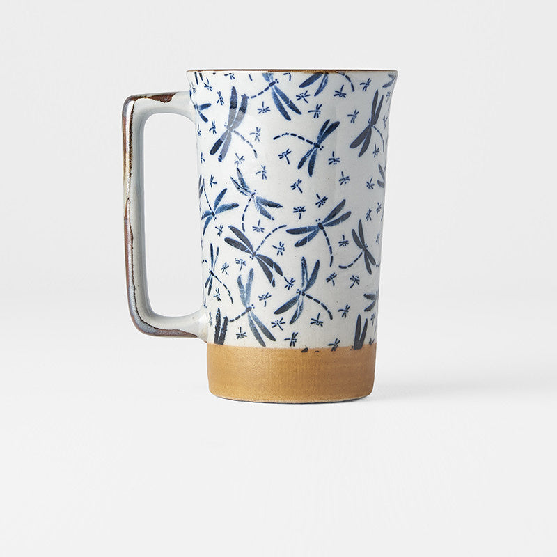 Mug with handle 400ml Dragonfly Design - Image 3