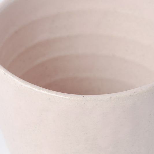 Lopsided Mug 200ml Sakura Pink Glaze - Image 2