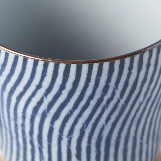 Mug 200ml Wavy Line Glaze - Image 2