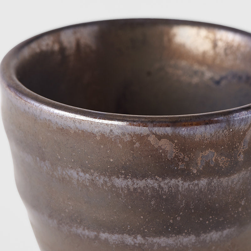 Sake Cup 30ml Kin Copper Glaze - Image 2