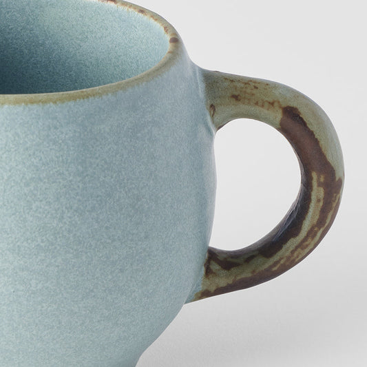 Maru Mug 300ml Sky Blue Glaze - Image 2