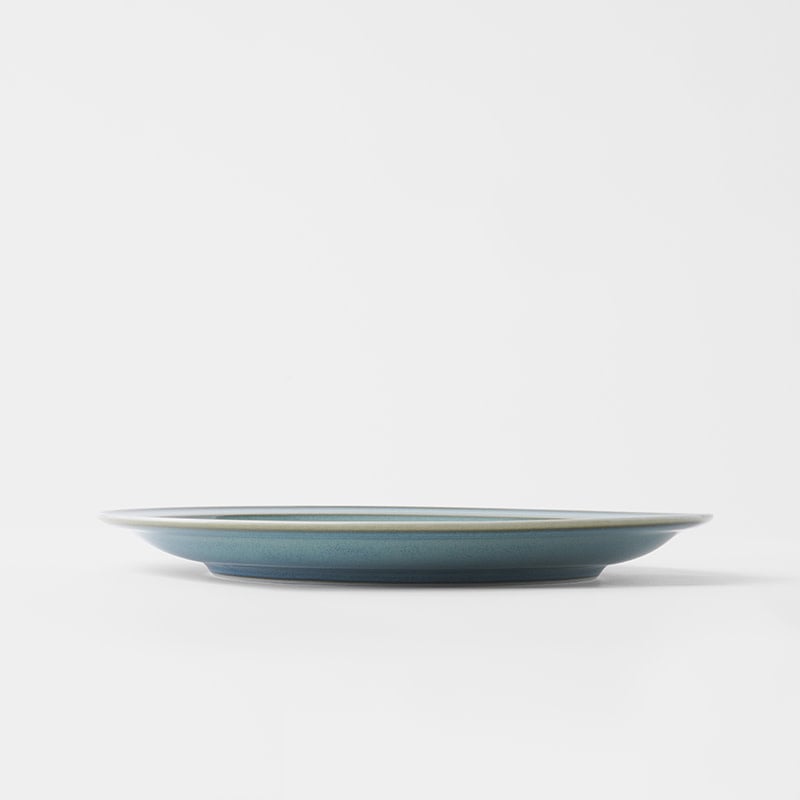 Dinner Plate 25cm Sea Green Glaze - Image 4