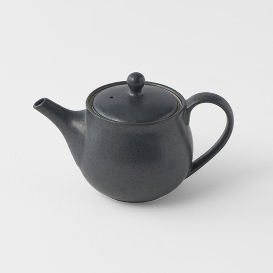 Teapot 400ml Matte Black Glaze - Image 2