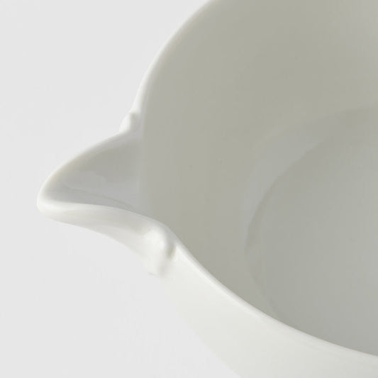 Pourer 12.5cm Ivory White Glaze - Image 2