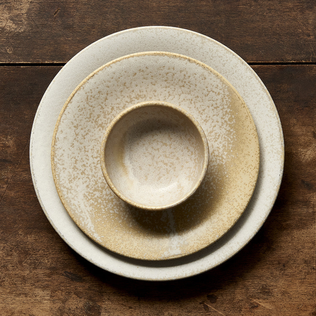 Bowl 13cm White Fade Glaze - Image 5