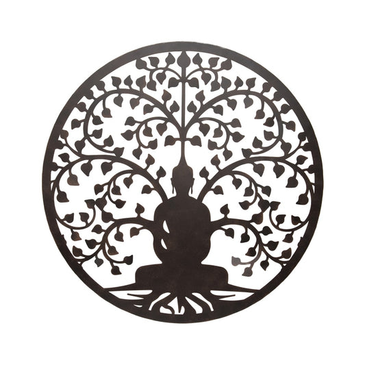Lasercut Buddha Serenity Wall Art 80cm