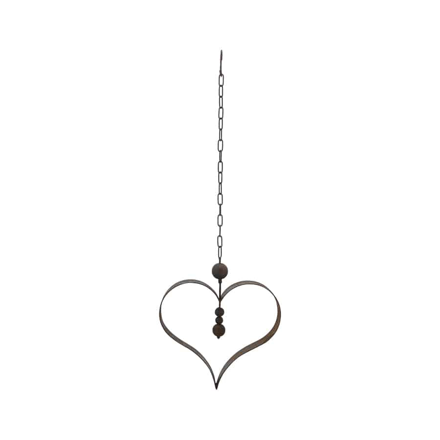 Hanging Serenity Heart 36cm - Image 2