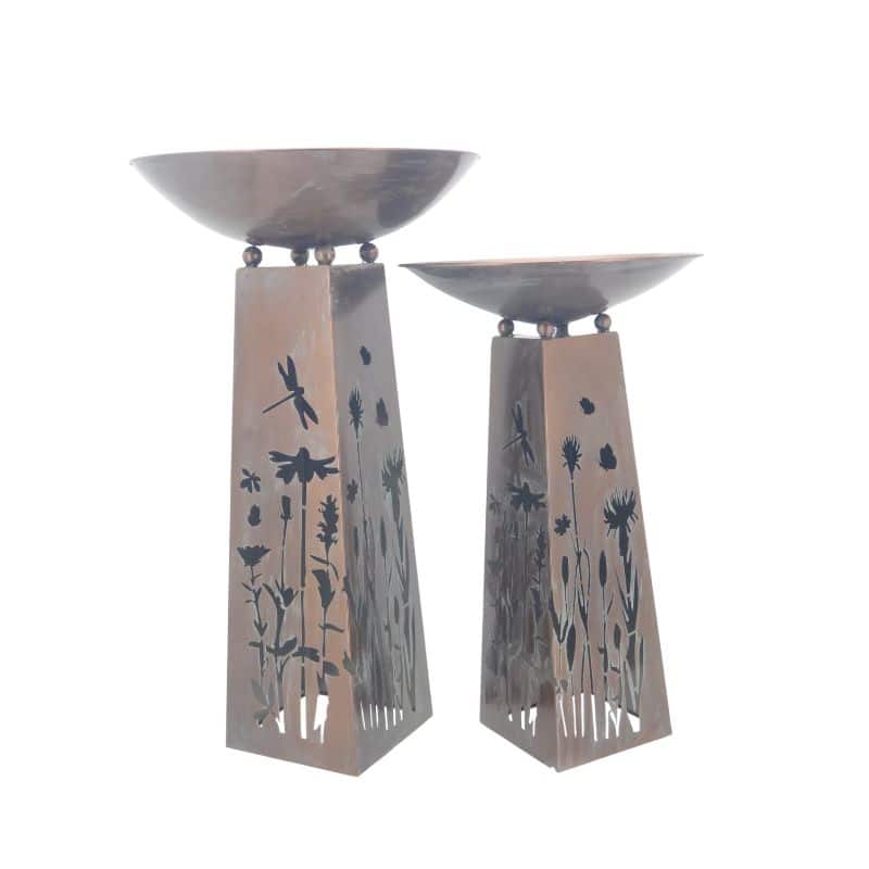 Set 2 Nested Laser Cut Dragonfly / Planters 58x100cm