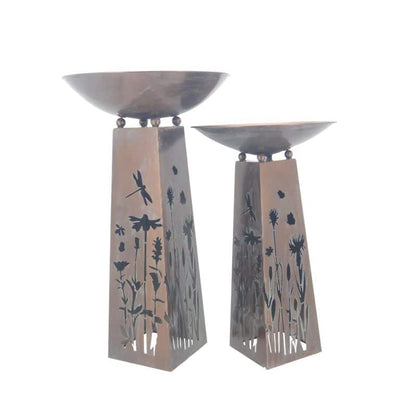 Set 2 Nested Laser Cut Dragonfly / Planters 58x100cm