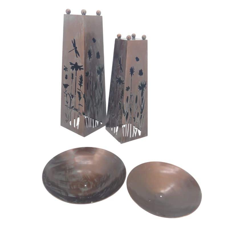 Set 2 Nested Laser Cut Dragonfly / Planters 58x100cm - Image 5