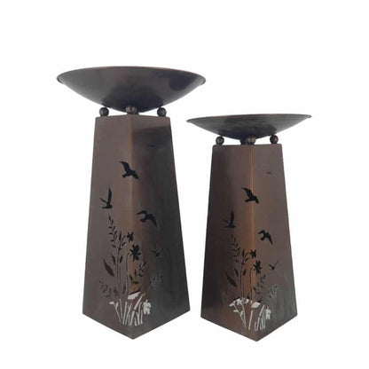Set 2 Nested Birds Planters 50x83cm