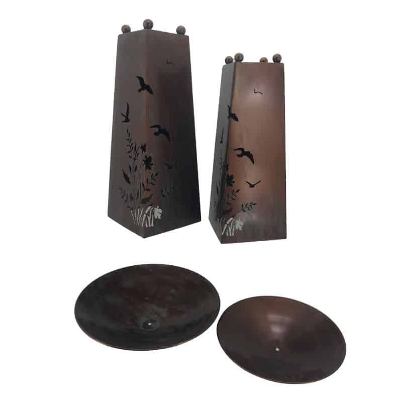 Set 2 Nested Birds Planters 50x83cm - Image 4