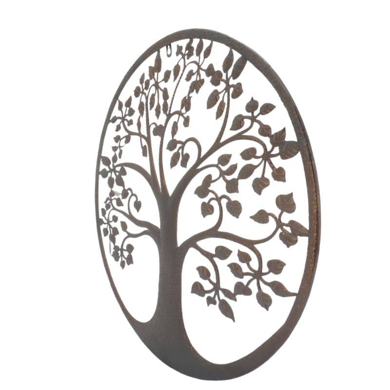 Laser  Cut Round Tree Of Life Wall Art 60cm - Image 3