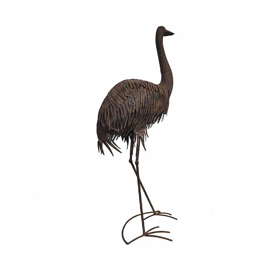 Rustic Emu Garden Statue 94cm - Image 3